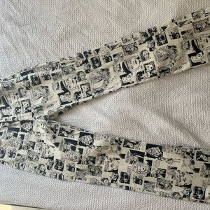 Reformation News Print Jeans (straight long)